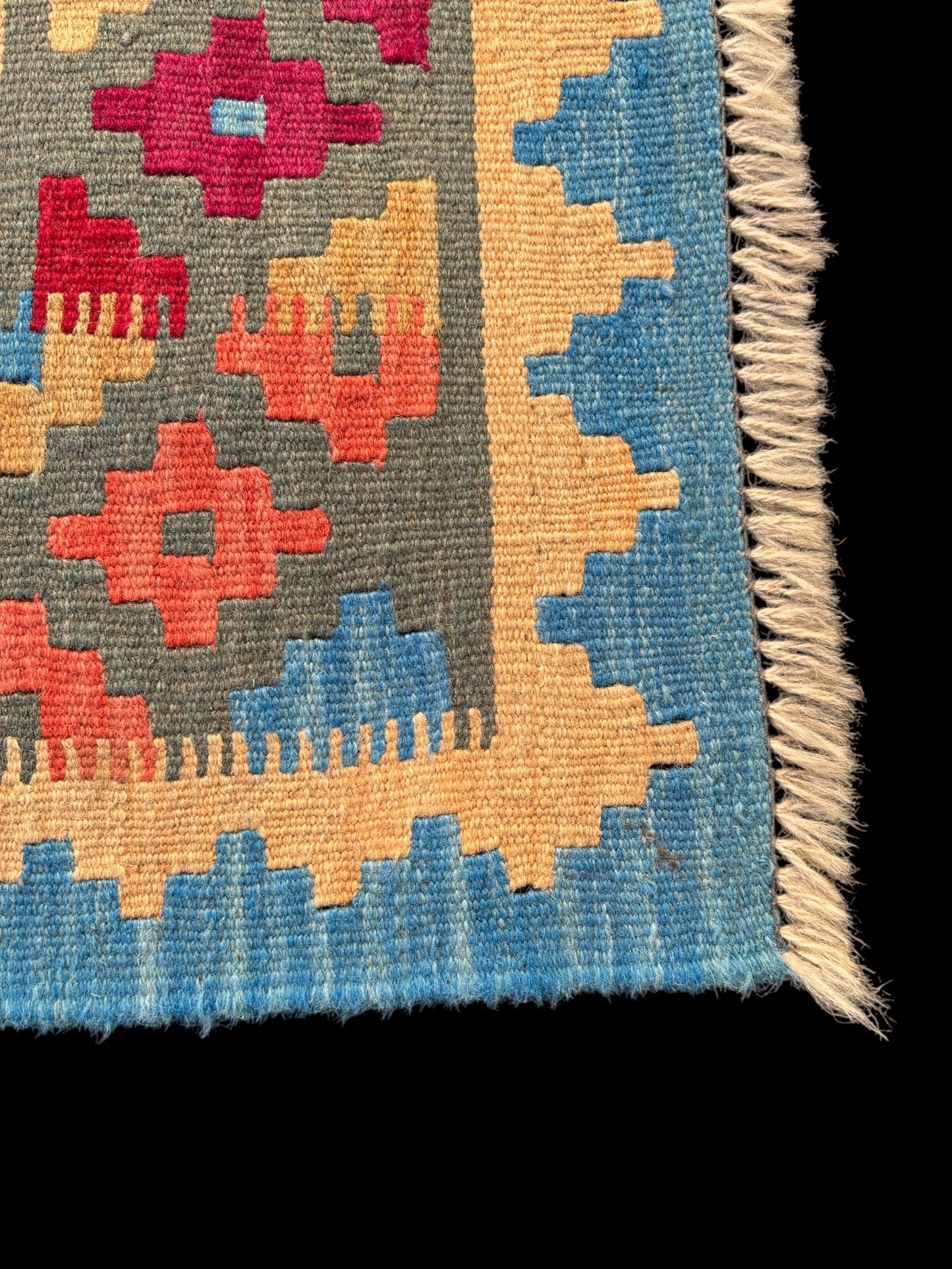 Kilim de Couloir fait main 300cm X 85cm