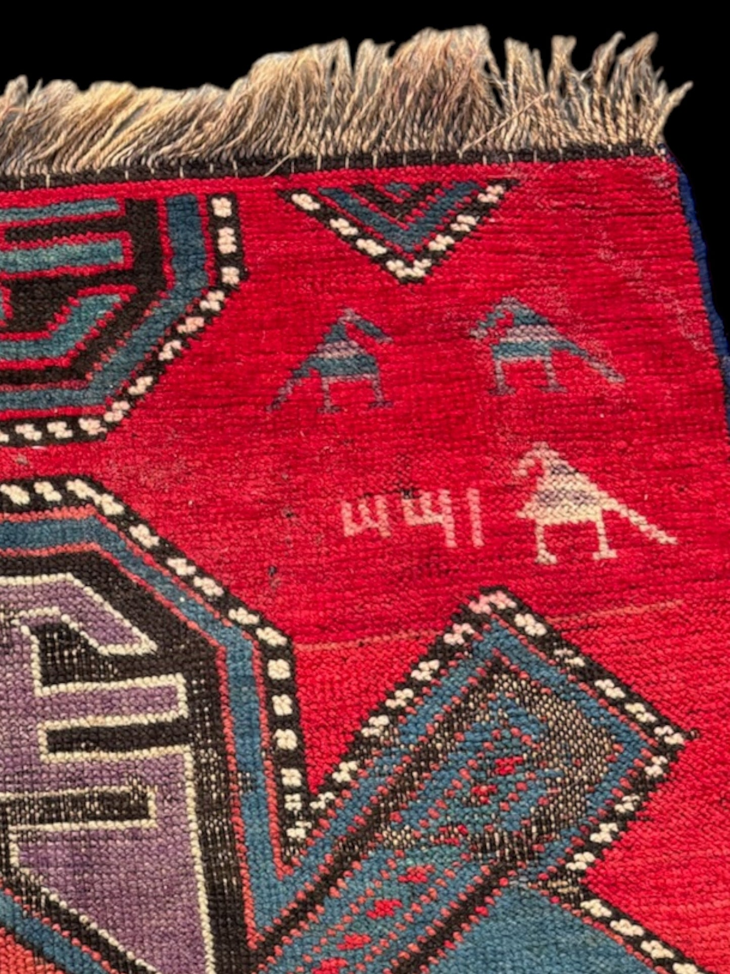 Tapis Kazak - Vintage - 200cm X 84cm