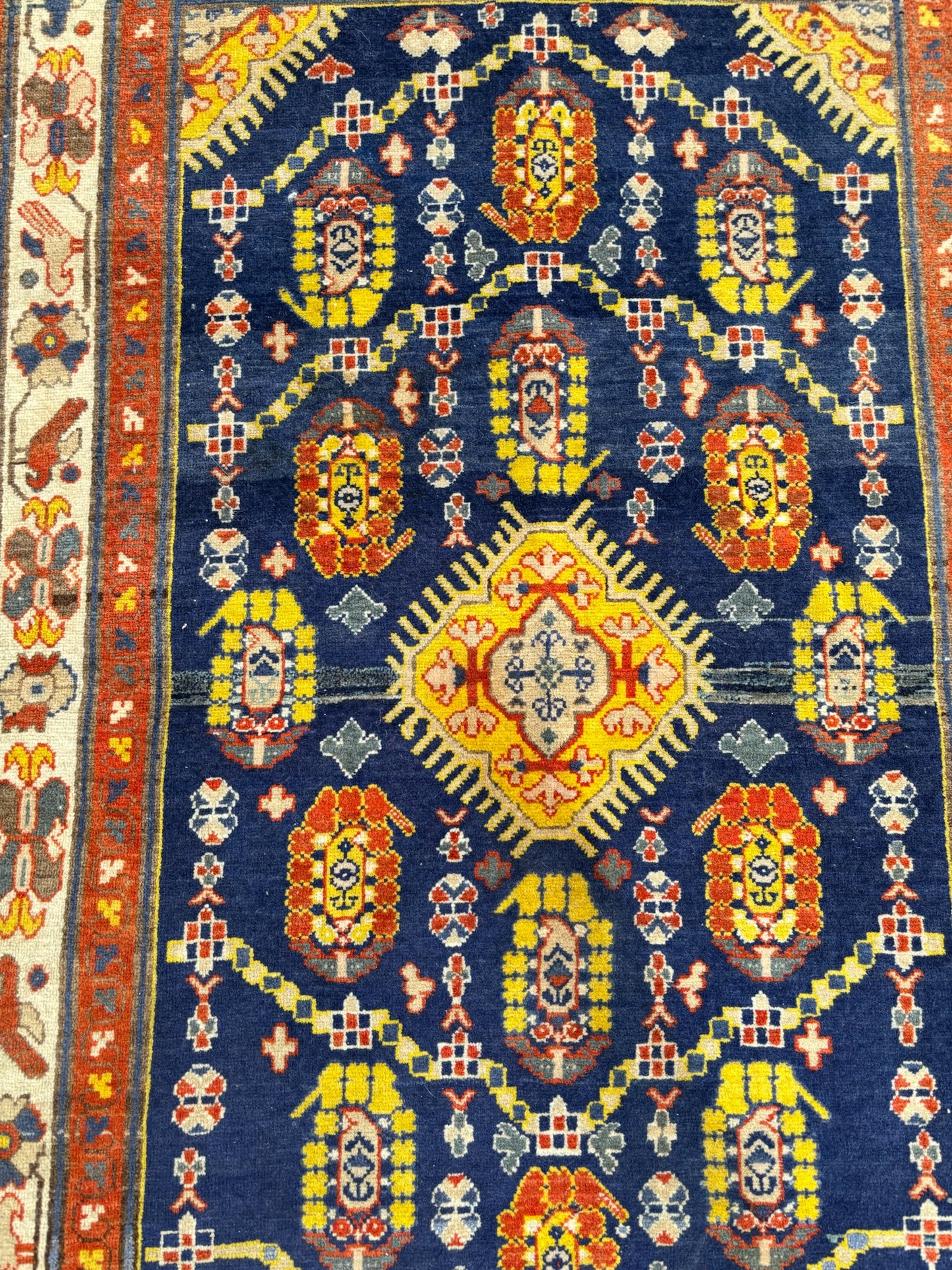 Tapis d'Iran - origine de Kirman - 148 x 96 cm