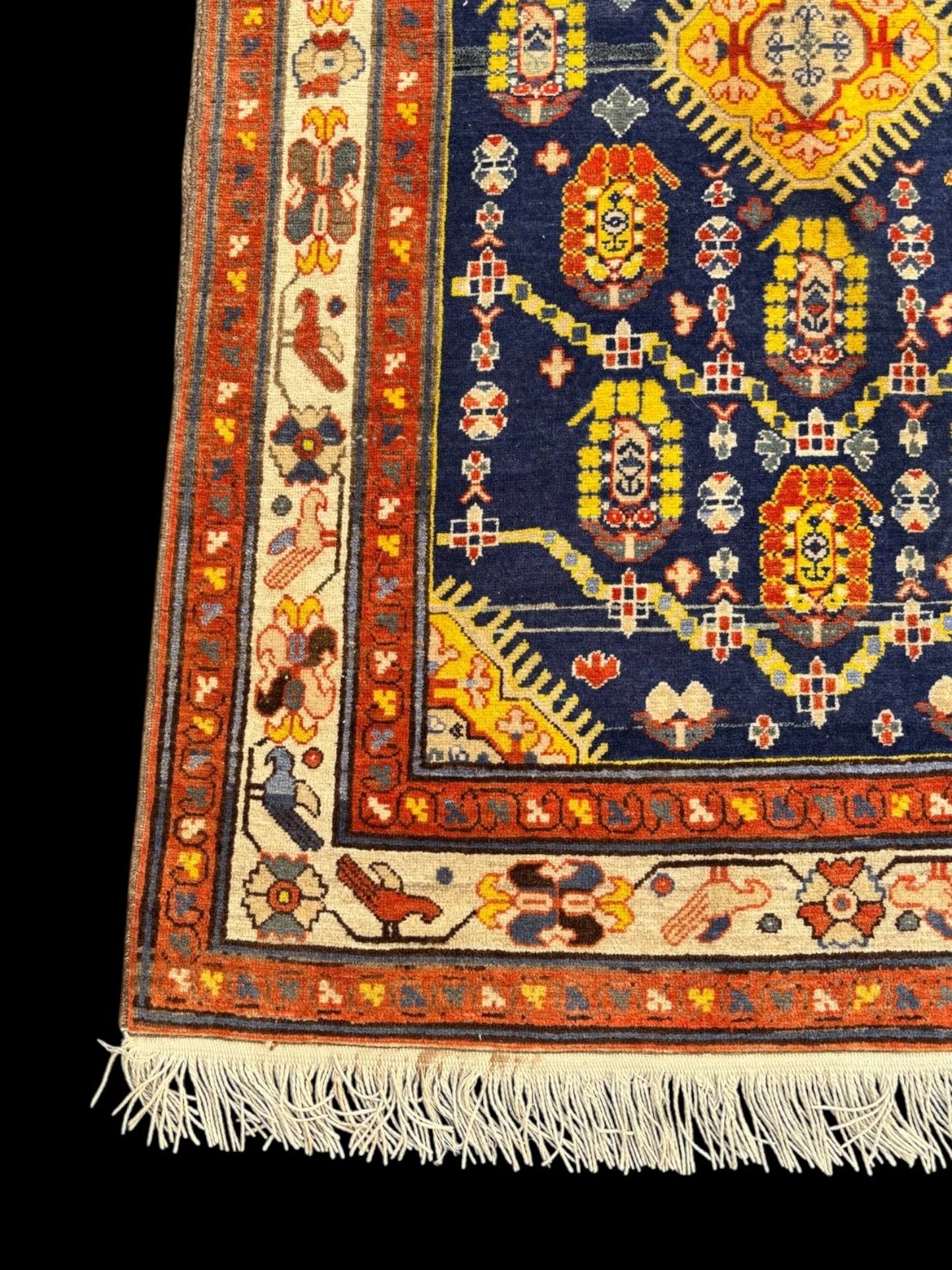 Tapis d'Iran - origine de Kirman - 148 x 96 cm