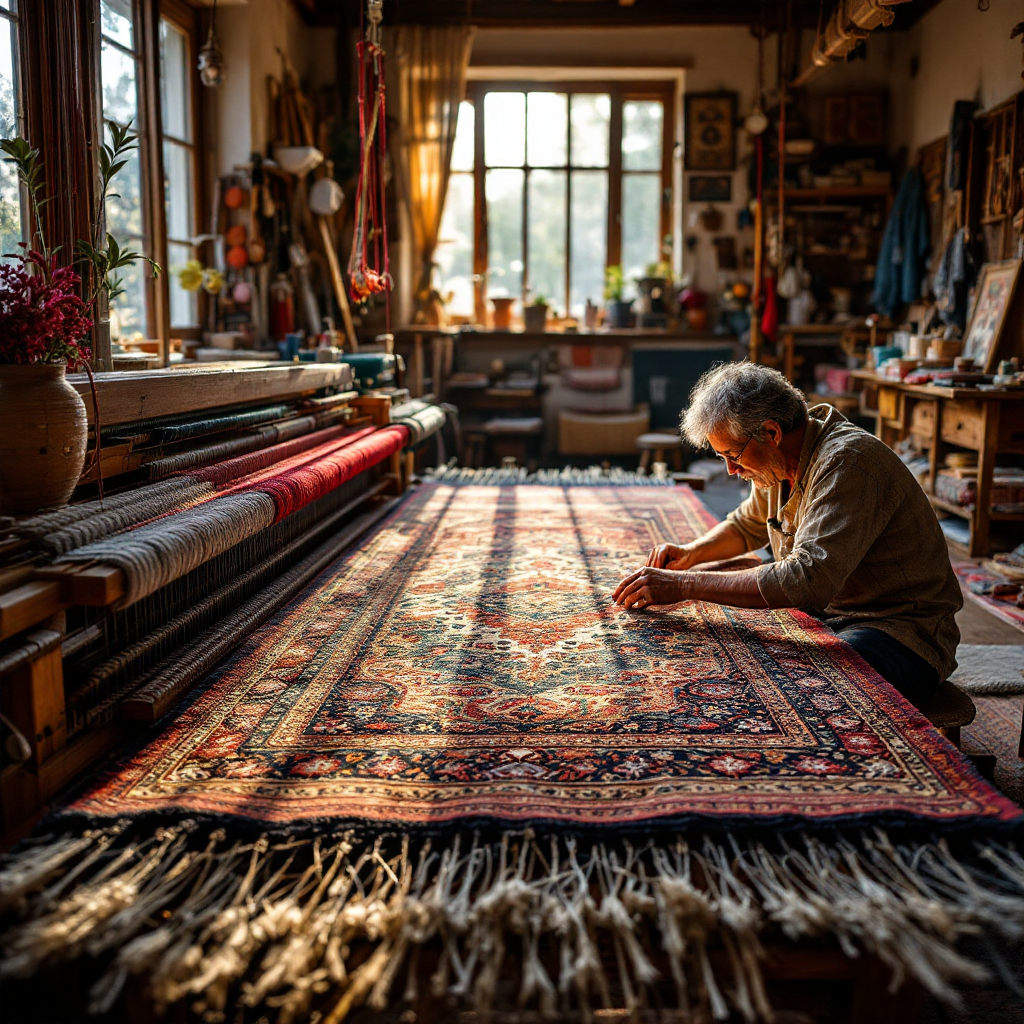 Derrière le tapis : le travail de nos artisans