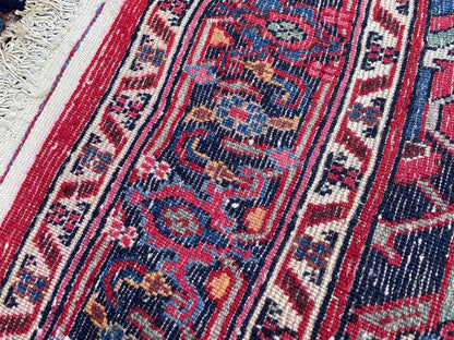 Tapis Oriental Vintage Fait Main Laine – Rug Handmade – 149X108 cm