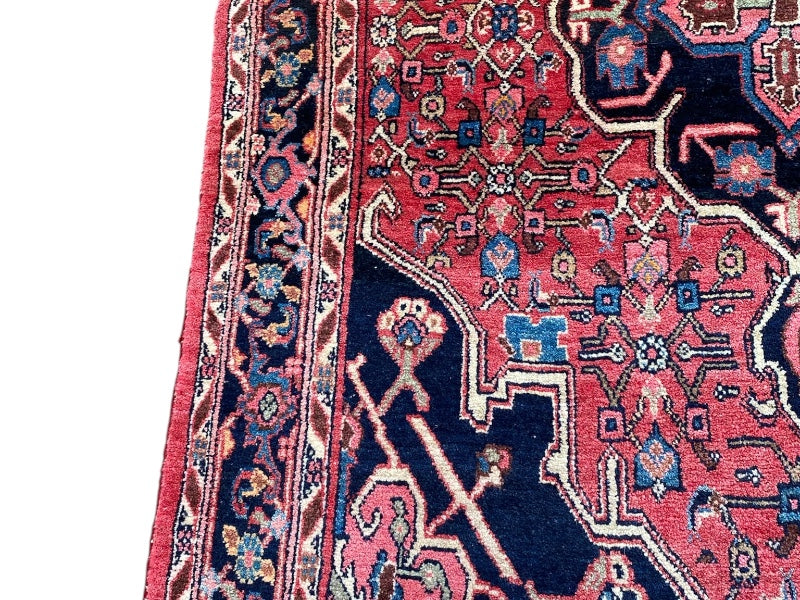 Tapis Oriental Vintage Fait Main Laine – Rug Handmade – 149X108 cm