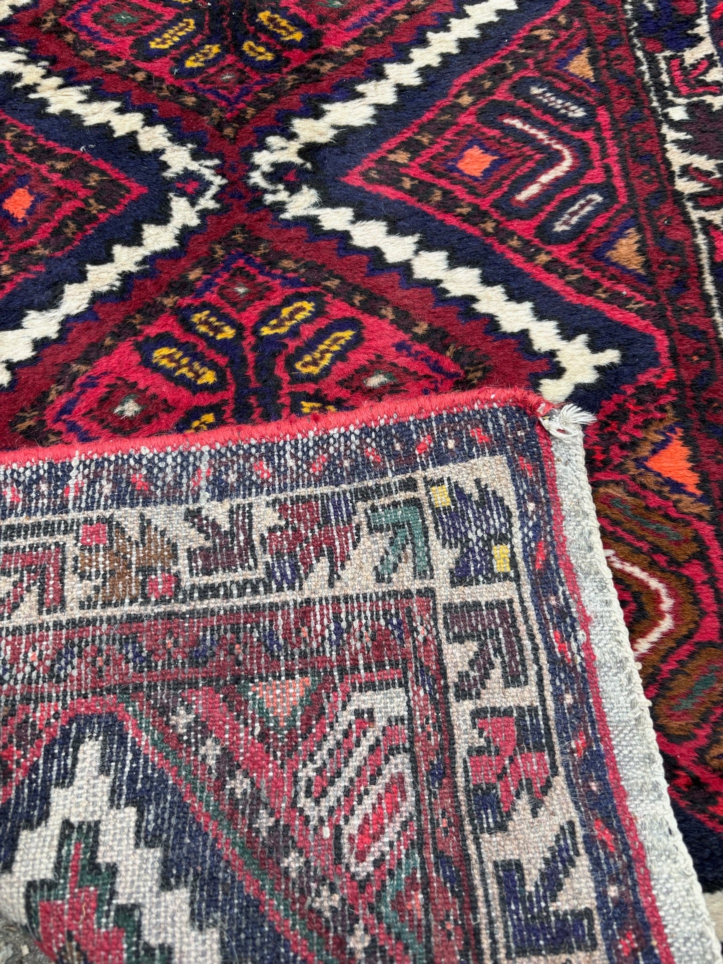 Tapis de couloir Hamadan - Perse