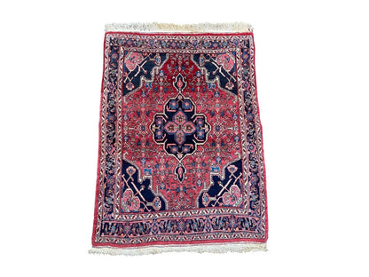 Tapis Oriental Vintage Fait Main Laine – Rug Handmade – 149X108 cm