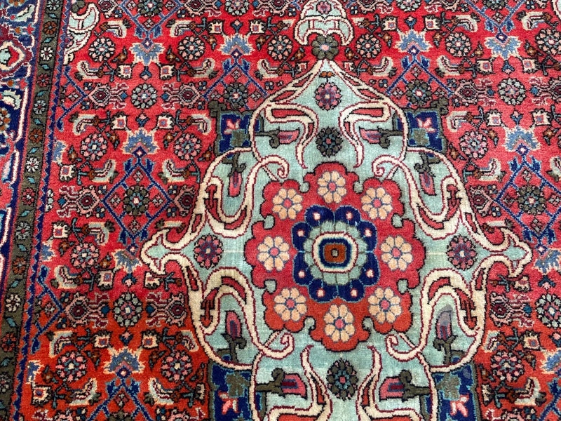 Tapis Oriental Vintage Fait Main Laine – Rug Handmade – 168 X 113 cm