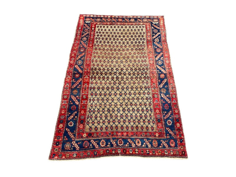 Tapis Oriental - Hamadan - Vintage Fait Main Laine – Rug Handmade – 201 X 131 cm