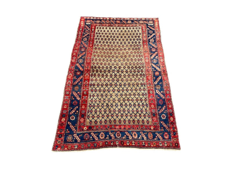 Tapis Oriental - Hamadan - Vintage Fait Main Laine – Rug Handmade – 201 X 131 cm
