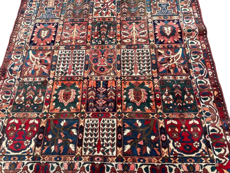 Tapis Oriental - Hamadan - Vintage Fait Main Laine – Rug Handmade – 314 x166 cm