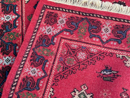 Tapis Oriental Vintage Fait Main Laine – Rug Handmade – 136X70 cm