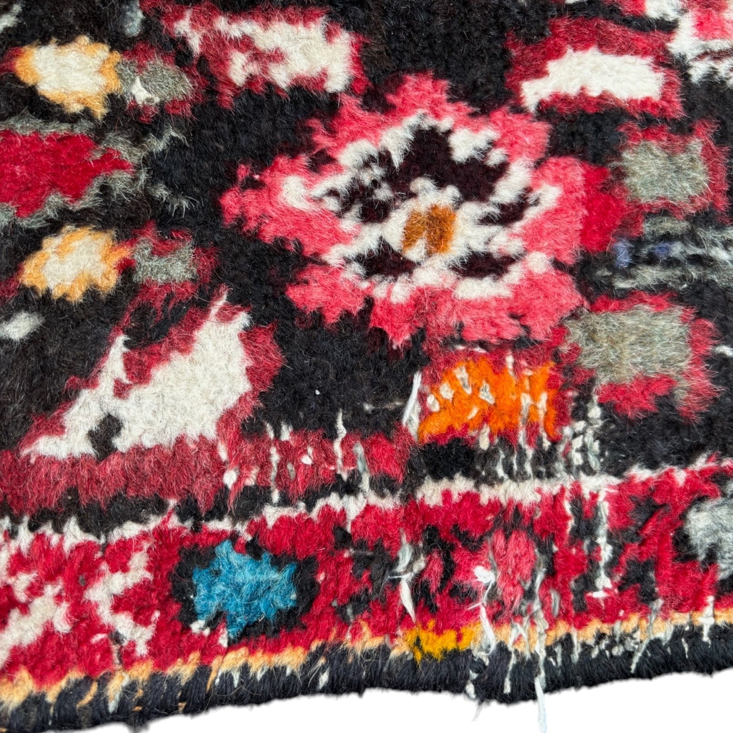 Grand Tapis Oriental Vintage Noué Main – 310 x 154 cm – Runner Grand Format