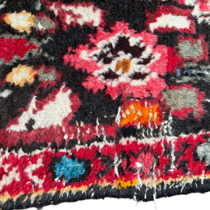 Grand Tapis Oriental Vintage Noué Main – 310 x 154 cm – Runner Grand Format