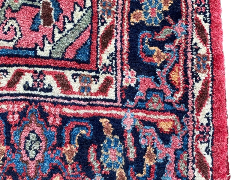 Tapis Oriental Vintage Fait Main Laine – Rug Handmade – 149X108 cm