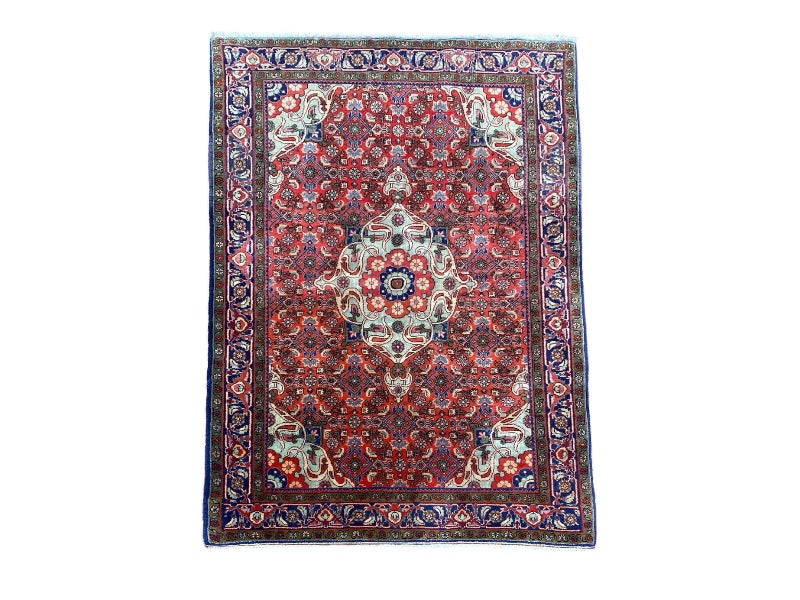 Tapis Oriental Vintage Fait Main Laine – Rug Handmade – 168 X 113 cm