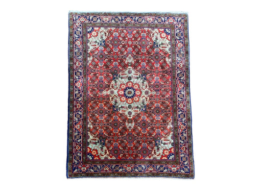 Tapis Oriental Vintage Fait Main Laine – Rug Handmade – 168 X 113 cm
