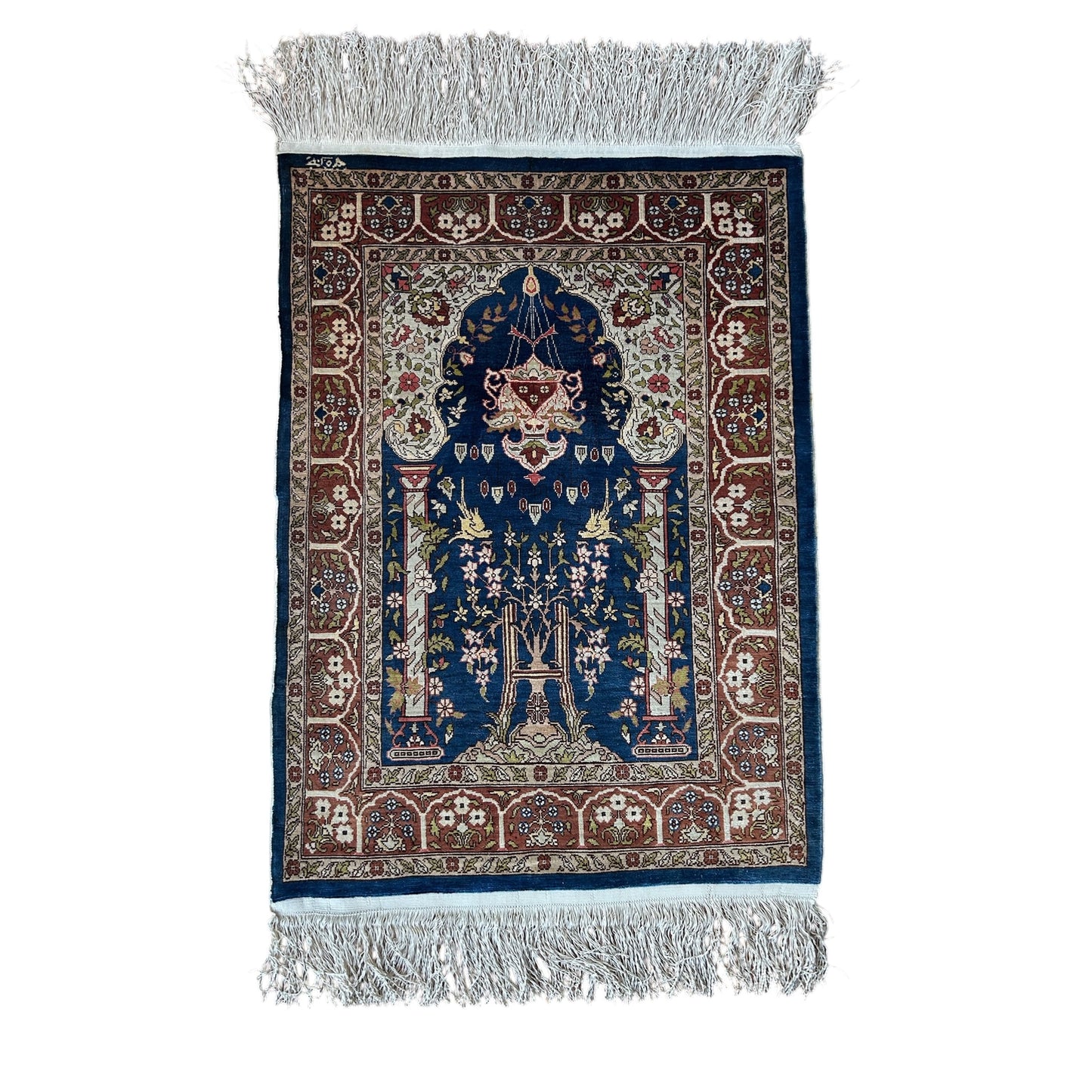 Tapis Signé Semi-Antique en soie +/- 1 Mio. noeuds/m² - Hereke - Tapis - 65 cm - 48 cm - Pure 10/10