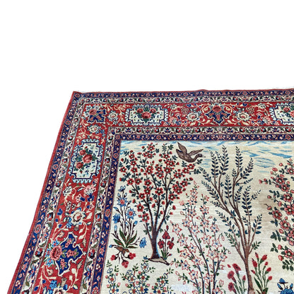Tapis oriental vintage fait main – Perse - Tabriz – 310 x 205 cm - Grand tapis de collection
