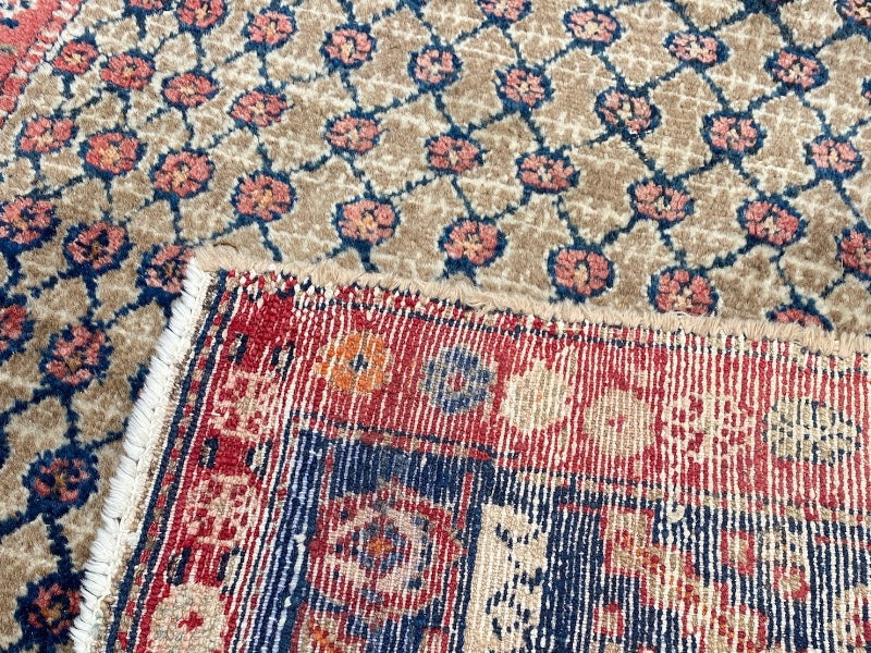 Tapis Oriental - Hamadan - Vintage Fait Main Laine – Rug Handmade – 201 X 131 cm