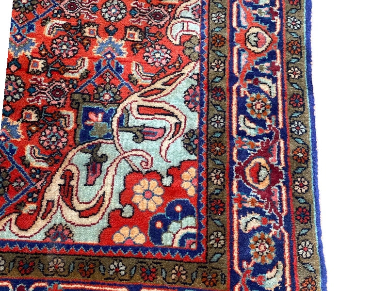 Tapis Oriental Vintage Fait Main Laine – Rug Handmade – 168 X 113 cm