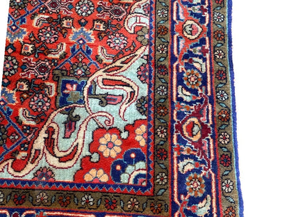 Tapis Oriental Vintage Fait Main Laine – Rug Handmade – 168 X 113 cm