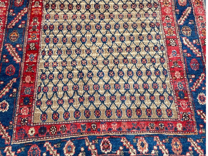 Tapis Oriental - Hamadan - Vintage Fait Main Laine – Rug Handmade – 201 X 131 cm