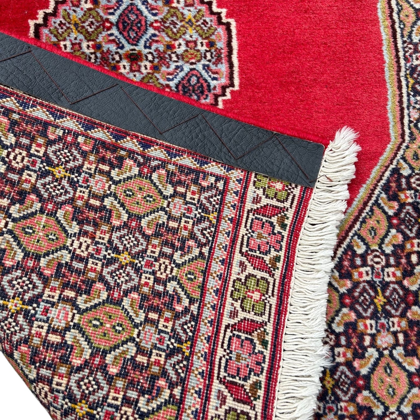 Tapis Oriental Vintage Fait Main Laine – Rug Handmade – 100 X 74 cm