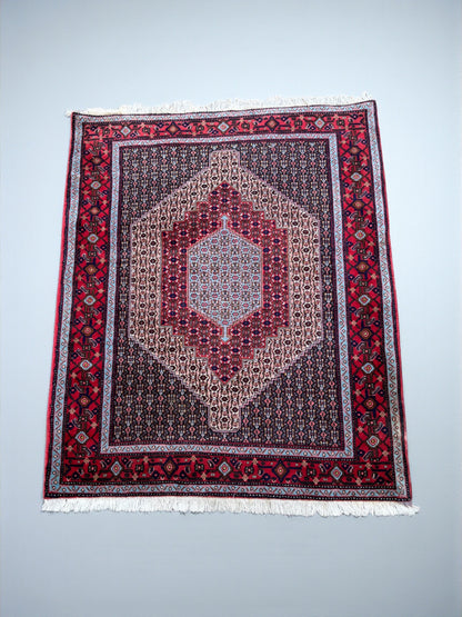 Tapis fait main Indo-bidjar