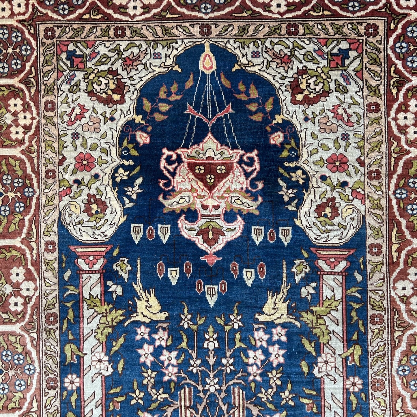 Tapis Signé Semi-Antique en soie +/- 1 Mio. noeuds/m² - Hereke - Tapis - 65 cm - 48 cm - Pure 10/10