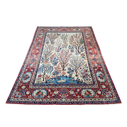 Tapis oriental vintage fait main – Perse - Tabriz – 310 x 205 cm - Grand tapis de collection
