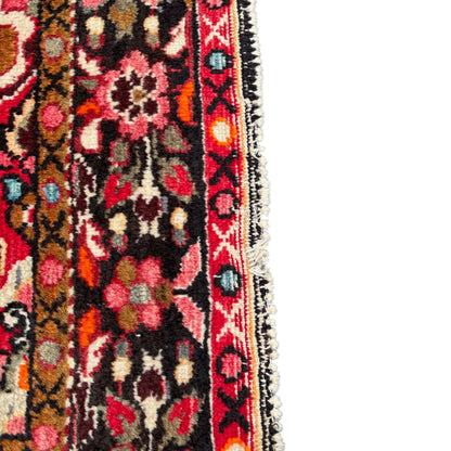 Grand Tapis Oriental Vintage Noué Main – 310 x 154 cm – Runner Grand Format