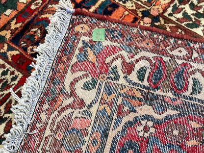 Tapis Oriental - Hamadan - Vintage Fait Main Laine – Rug Handmade – 314 x166 cm