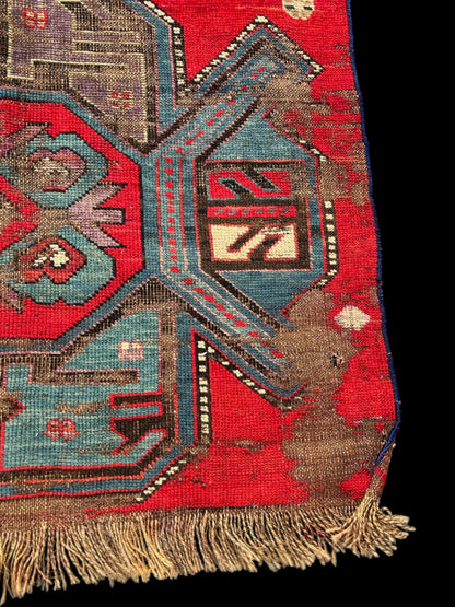 Tapis Kazak - Vintage - 200cm X 84cm