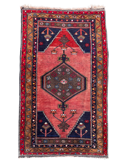 Tapis Turc Yahyali fait main - 132x78 cm