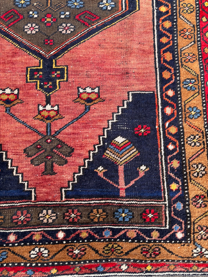 Tapis Turc Yahyali fait main - 132x78 cm