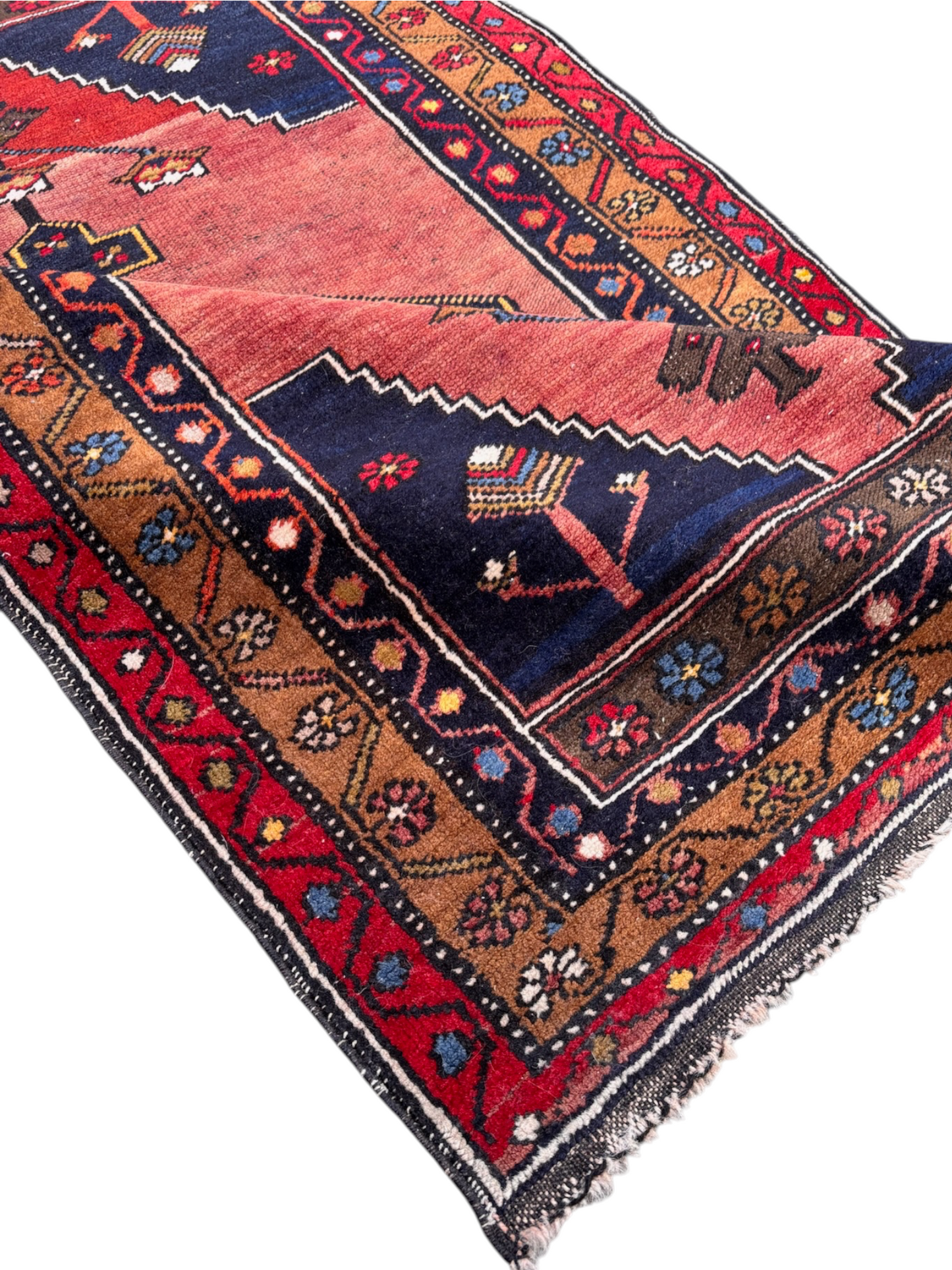 Tapis Turc Yahyali fait main - 132x78 cm