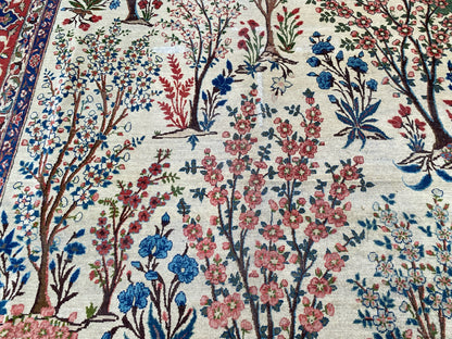 Tapis oriental vintage fait main – Perse - Tabriz – 310 x 205 cm - Grand tapis de collection