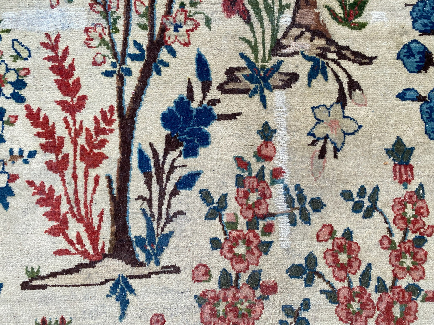 Tapis oriental vintage fait main – Perse - Tabriz – 310 x 205 cm - Grand tapis de collection