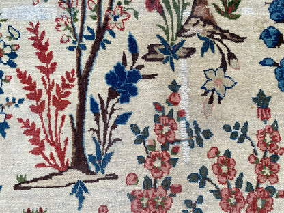 Tapis oriental vintage fait main – Perse - Tabriz – 310 x 205 cm - Grand tapis de collection