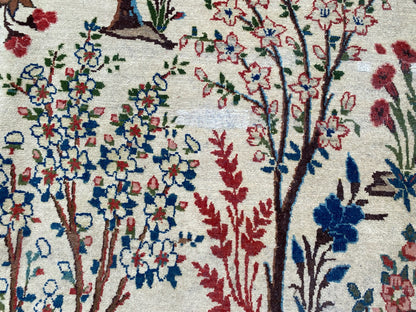 Tapis oriental vintage fait main – Perse - Tabriz – 310 x 205 cm - Grand tapis de collection