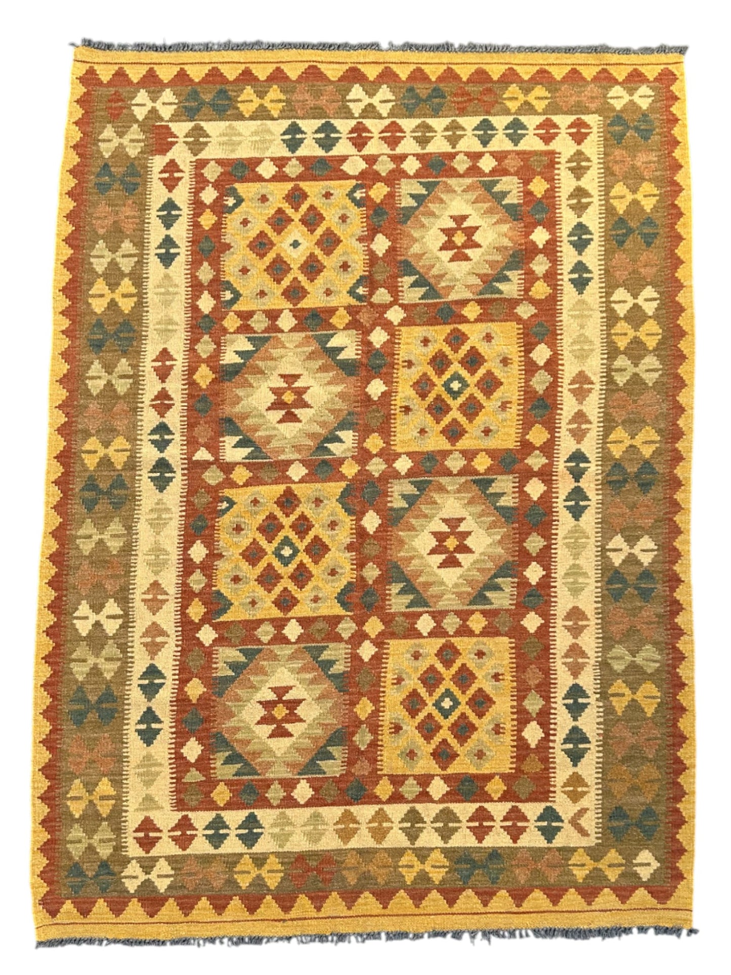 Kilim - Designer - Fait main - Art déco