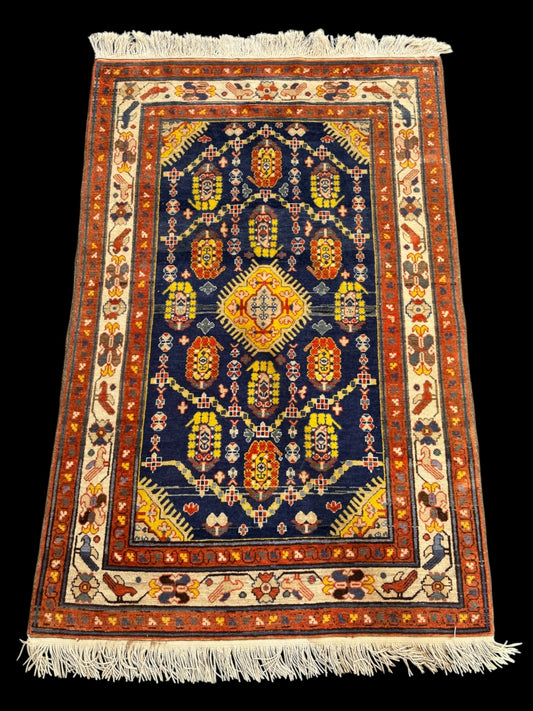 Tapis d'Iran - origine de Kirman - 148 x 96 cm