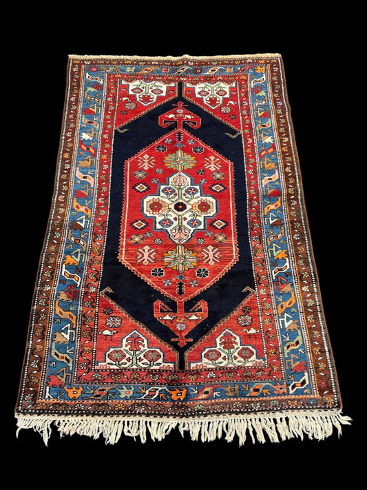 Tapis d'Iran - origne d'Hamadan - 204 x 132 cm