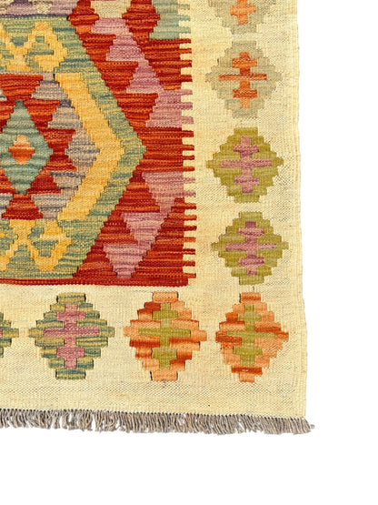 Kilim - afghan - Modern art deco de designer