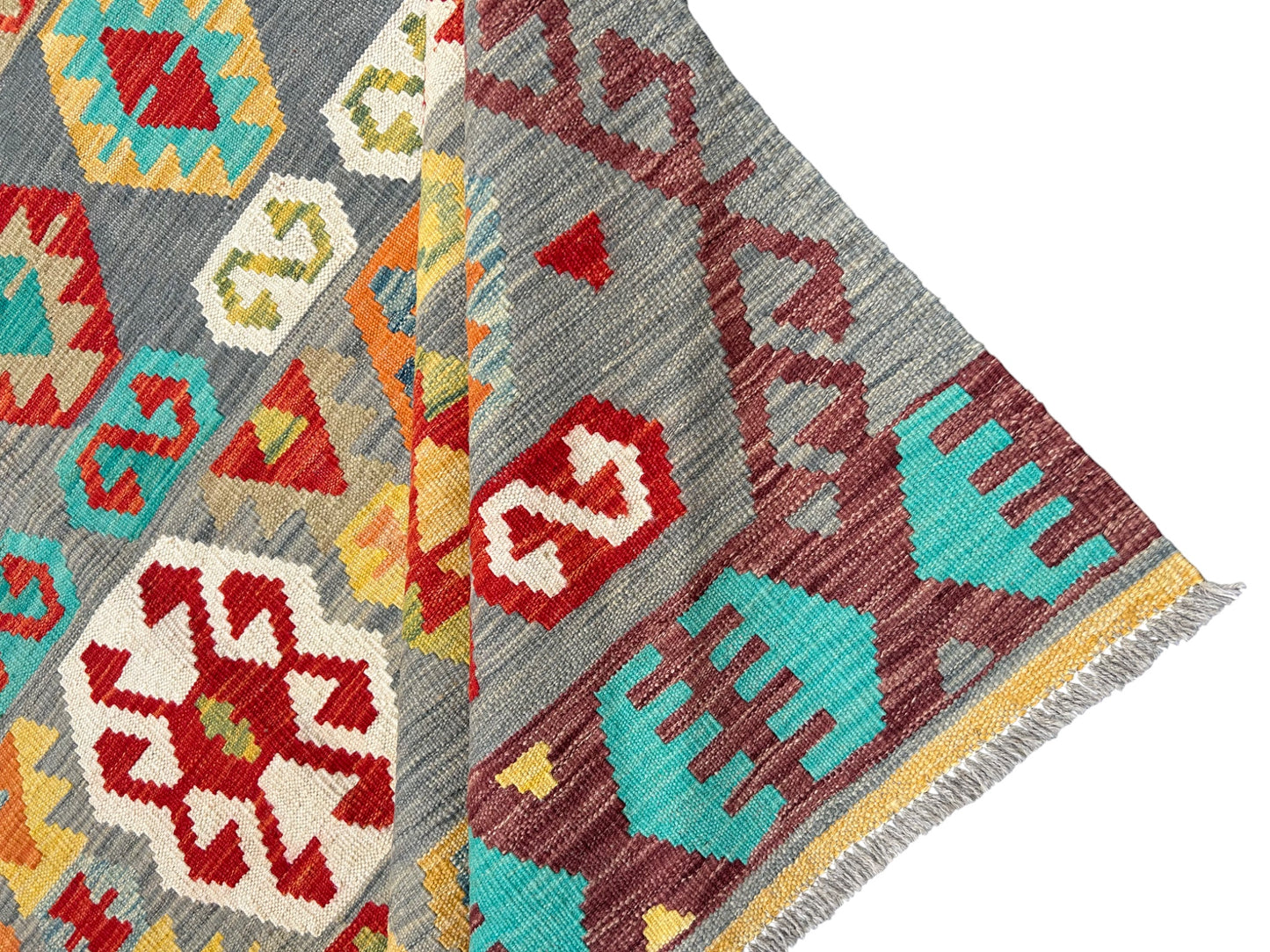 Kilim - afghan - Modern art deco de designer