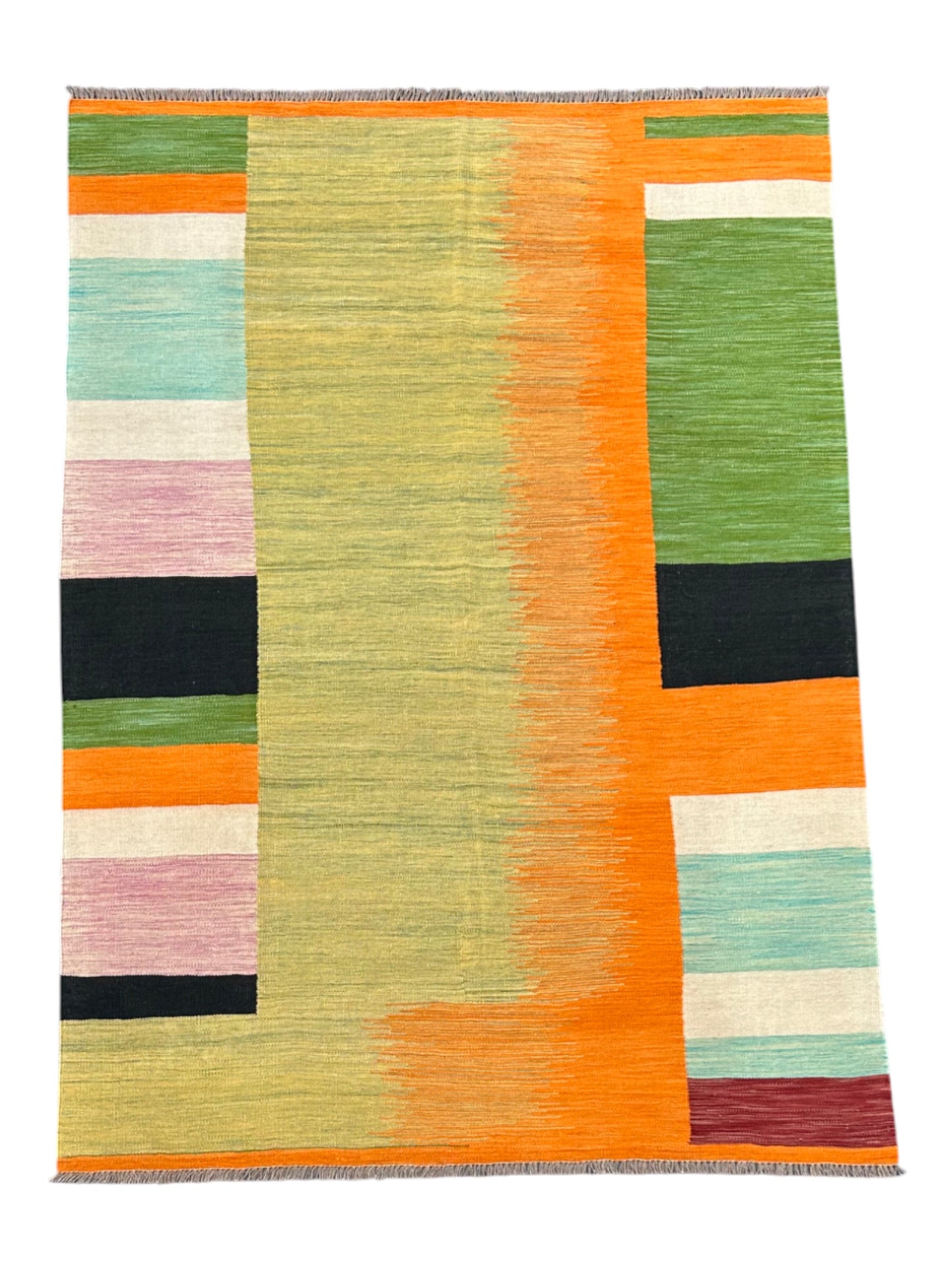 Kilim - afghan - Modern art deco de designer