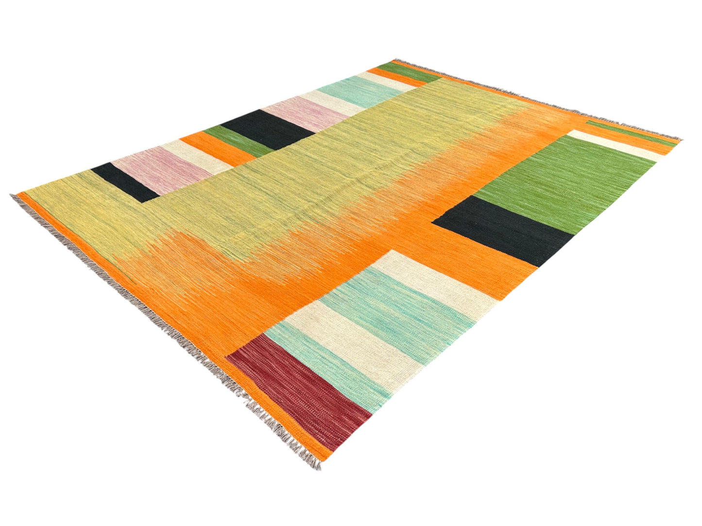 Kilim - afghan - Modern art deco de designer