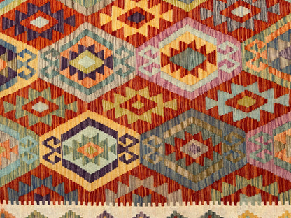 Kilim - afghan - Modern art deco de designer