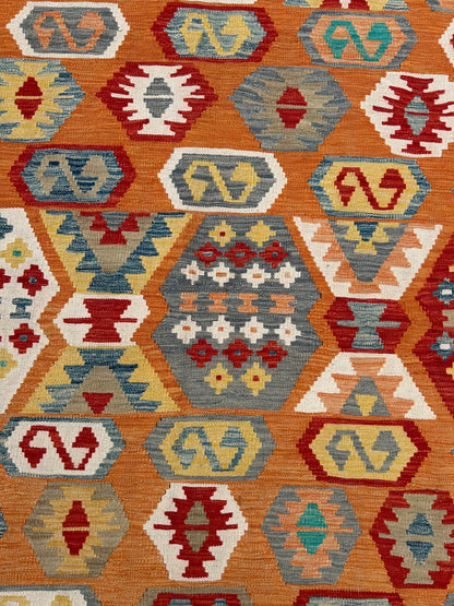 Kilim - afghan - Modern art deco de designer