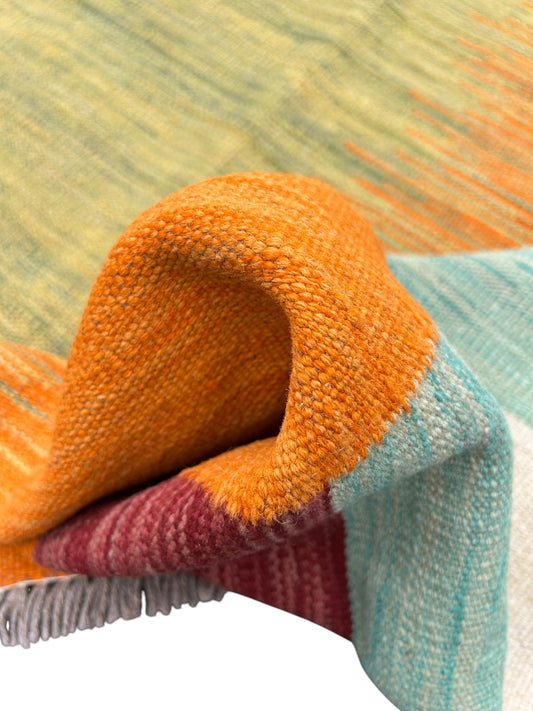 Kilim - afghan - Modern art deco de designer