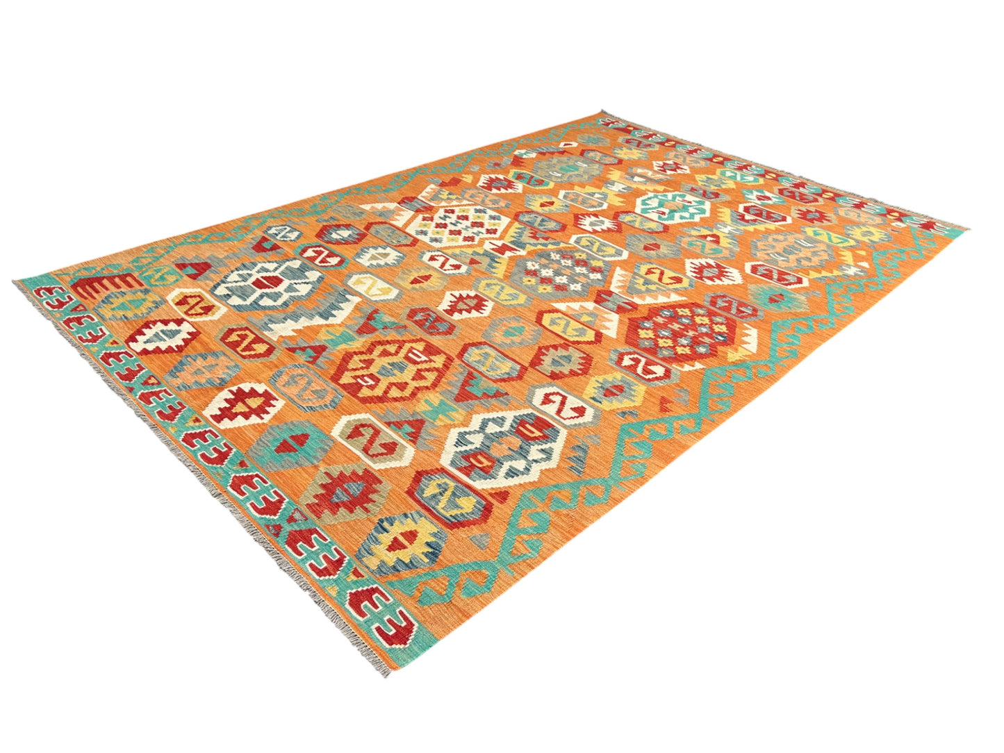 Kilim - afghan - Modern art deco de designer